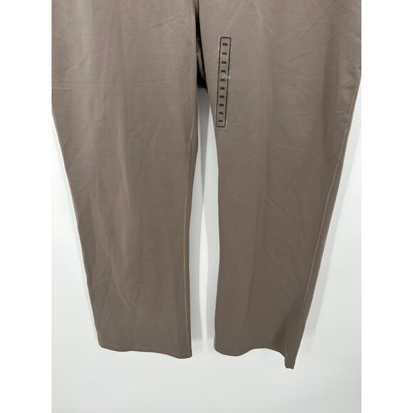 Calia Pants Women XXL NWT Dark Grey Essentials High Rise Cropped Flare - Picture 4 of 9